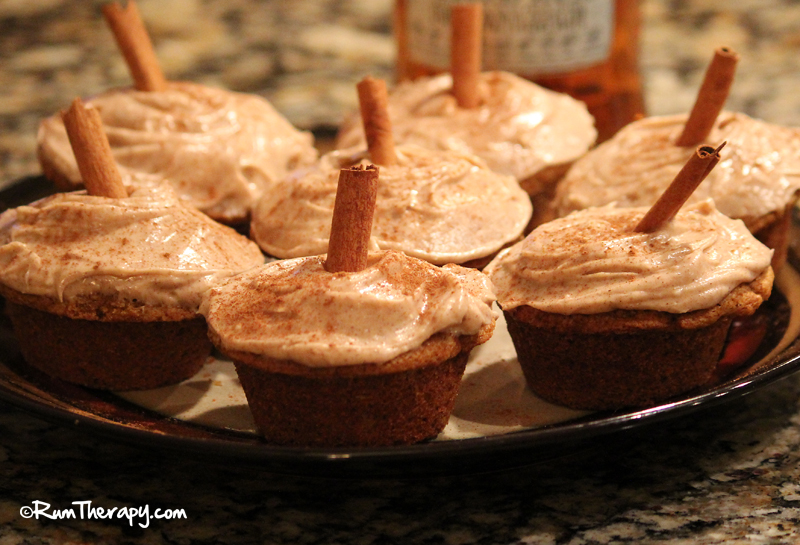 rum cupcakes