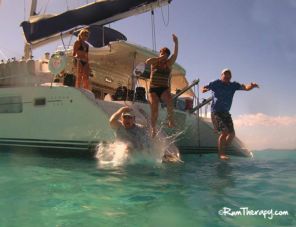 Rope and hook game. - Picture of Soggy Dollar Bar, Jost Van Dyke