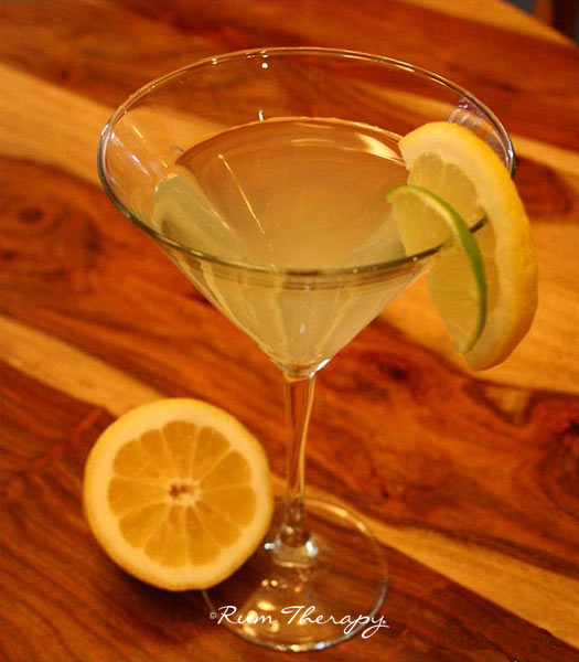 Coconut Lemon Martini | Rum Therapy