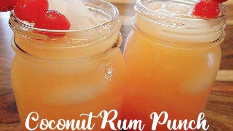 Coconut Rum Punch Rum Therapy